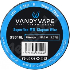 Fio Superfine MTL Clapton 3 Metros - Vandy Vape
